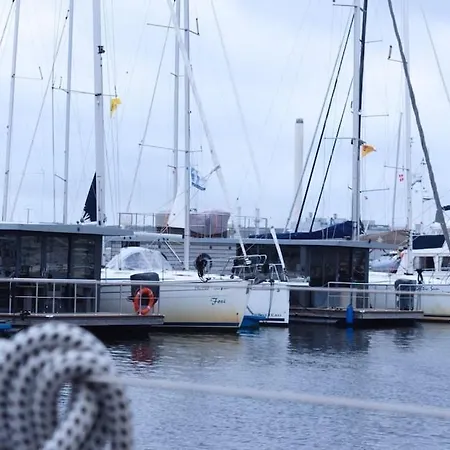 Hausboot Fjord Meeresbrise Mit Dachterrasse In